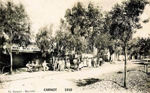 1685- Carnot - Hotel de la Poste - Boulangerie Orange - 1910